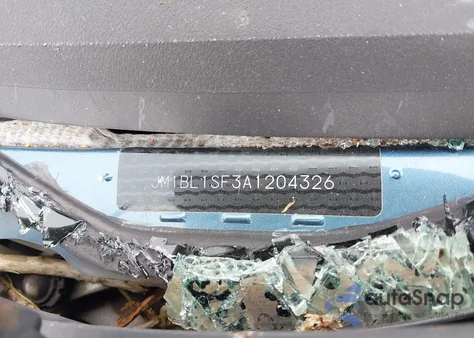 2010 Mazda Mazda3 I Touring z USA, uszkodzony, nr VIN JM1BL1SF3A1204326